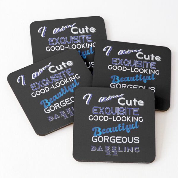 Item preview, I am Cute, Exquisite, good-looking Beautiful, Gorgeous, Dazzling designed and sold by KeshaEls.