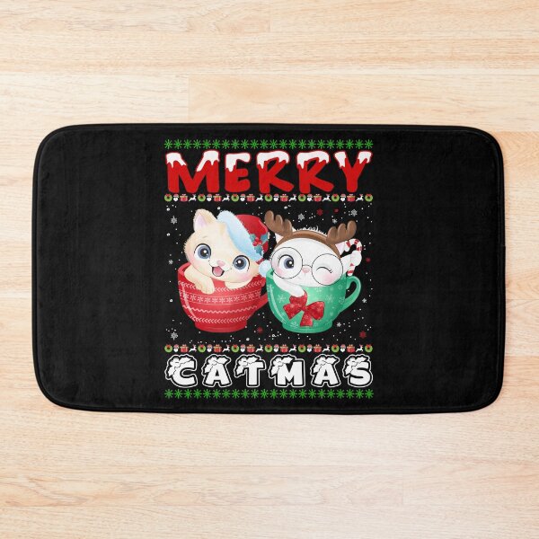 Item preview, cute catmas design-merry catmas  designed and sold by Hartics.