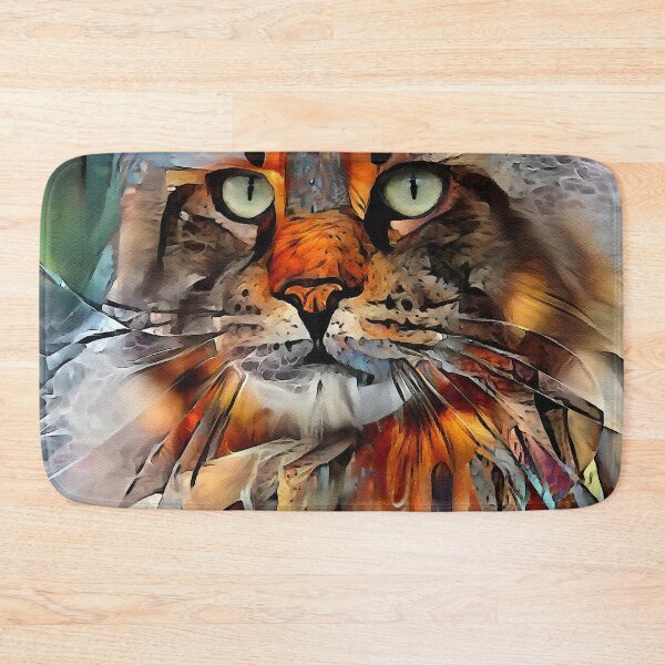 Item preview, Zikkan, cat, chat, cat, lea roche paintings designed and sold by L. ROCHE.