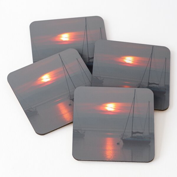 Item preview, Waldringfield Sunrise - Orange Ripples designed and sold by wiggyofipswich.