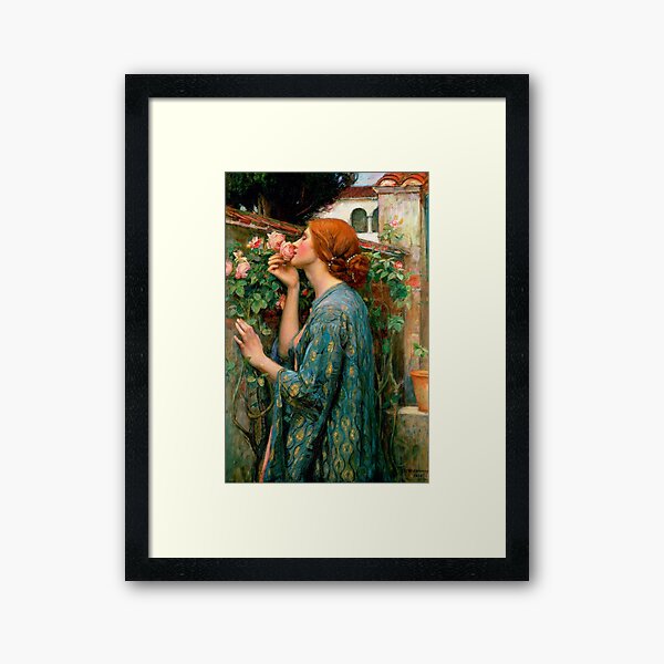 Aperçu de l'œuvre John William Waterhouse "L'âme de la rose" créée et vendue par Alexandra Dahl.
