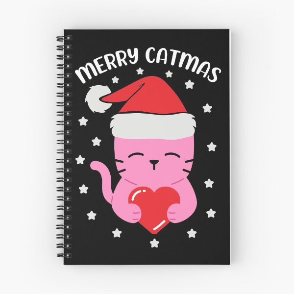 Item preview, Catmas Typography quotes-merry catmas  designed and sold by Hartics.