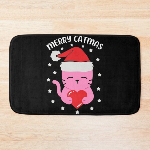 Item preview, Catmas Typography quotes-merry catmas  designed and sold by Hartics.