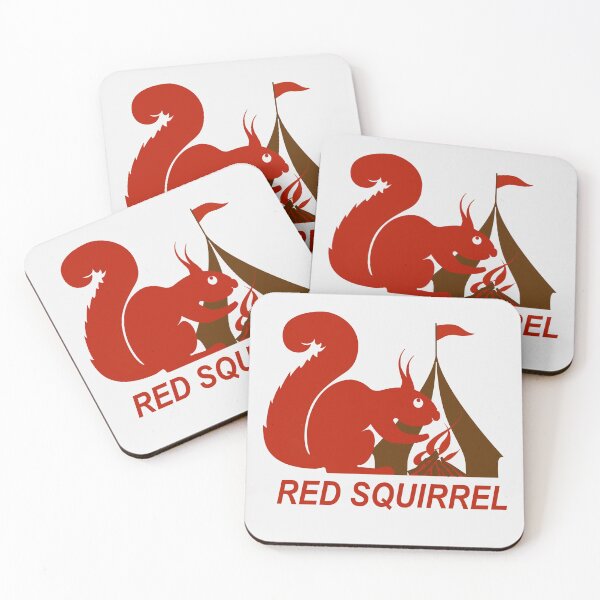Item preview, Red Squirrel Camping designed and sold by beavo.