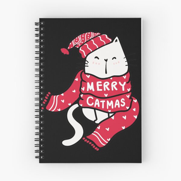 Item preview, cat in red catmas-merry catmas  designed and sold by Hartics.