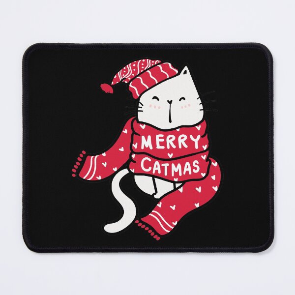 Item preview, cat in red catmas-merry catmas  designed and sold by Hartics.