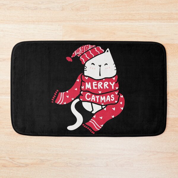 Item preview, cat in red catmas-merry catmas  designed and sold by Hartics.