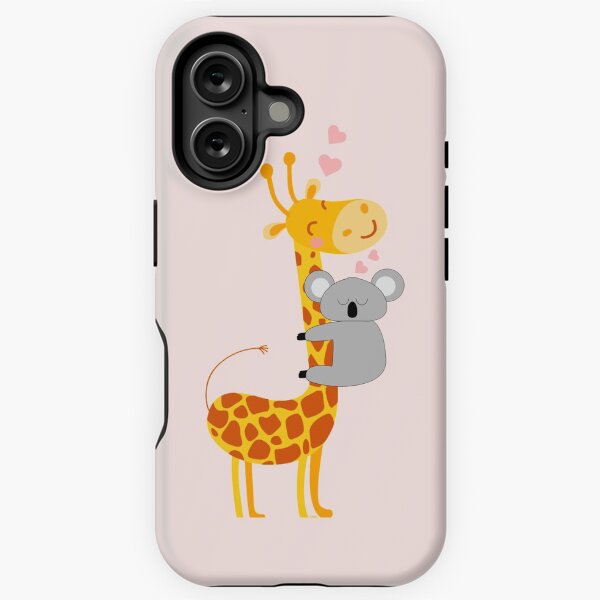 Item preview, Cute Koala and Giraffe are Showing Love designed and sold by cerenalkan.