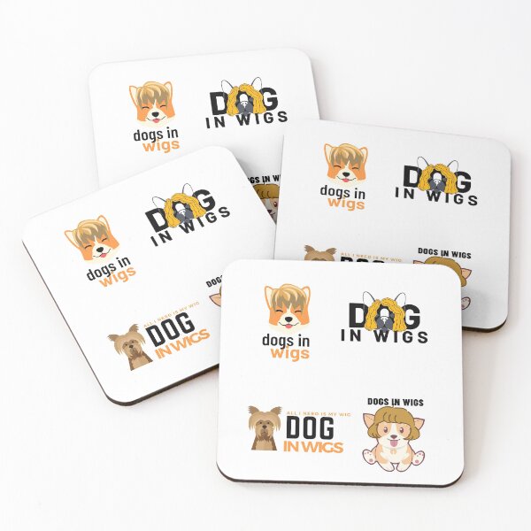 Item preview, Dogs in Wigs | cute dog in wig designed and sold by DareDreams.
