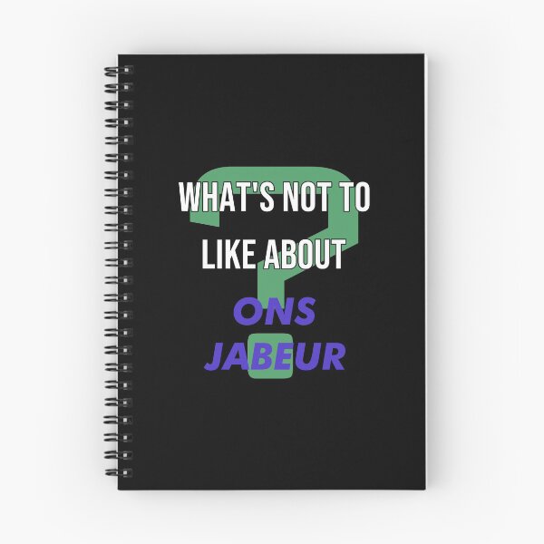 Item preview, What's not to like about - Ons Jabeur designed and sold by 2Girls1Shirt.