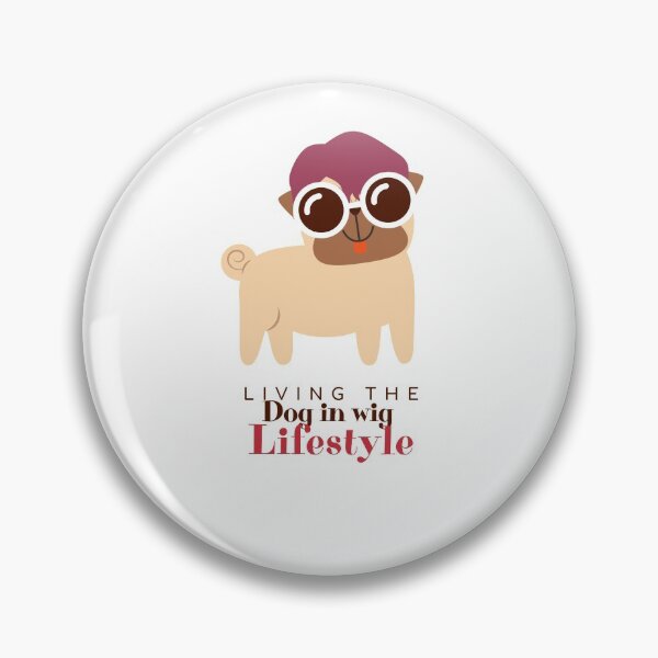 Item preview, Dogs in Wigs | cute dog in wig designed and sold by DareDreams.