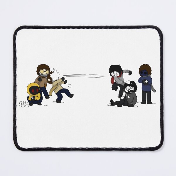 Item preview, creepypasta snowball fight designed and sold by EveryCuteThings.