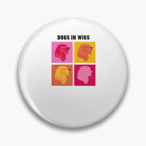 Item preview, Dogs in Wigs | cute dog in wig designed and sold by DareDreams.