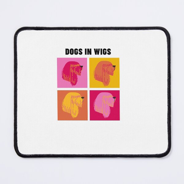 Item preview, Dogs in Wigs | cute dog in wig designed and sold by DareDreams.