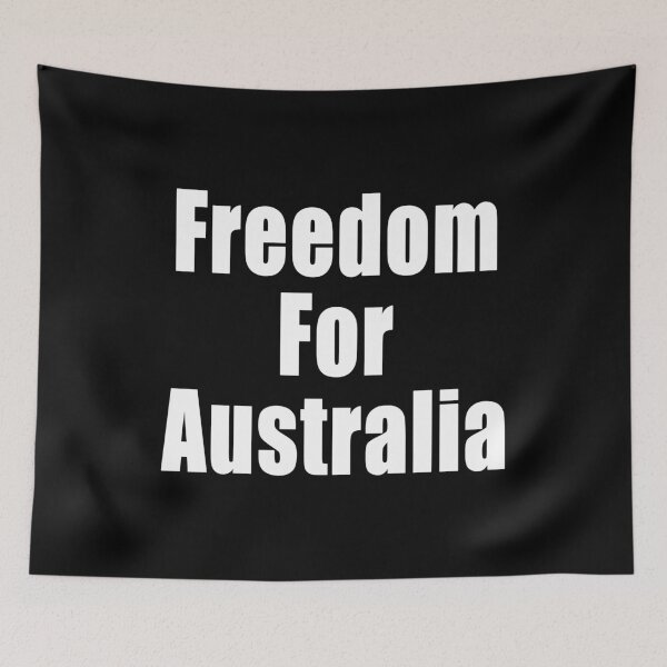 Item preview, Freedom For Australia Anti Segregation Patriotic Vaccine Mandate designed and sold by Jason Gilbert.