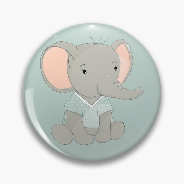 Item preview, Cute little elephant designed and sold by Kreajuut.