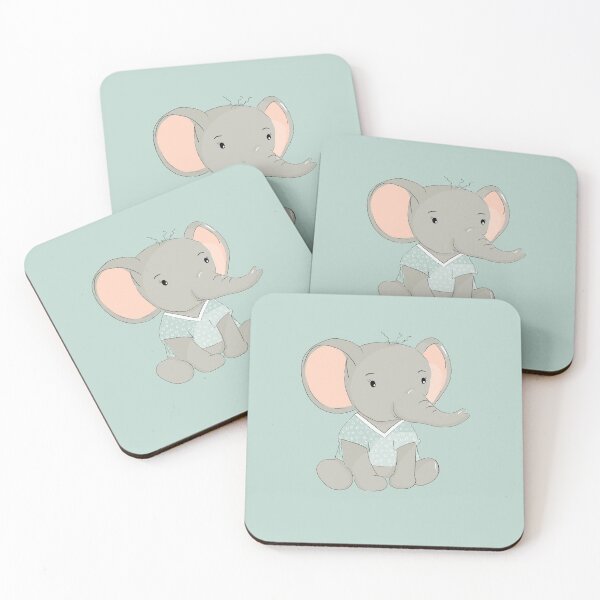 Item preview, Cute little elephant designed and sold by Kreajuut.