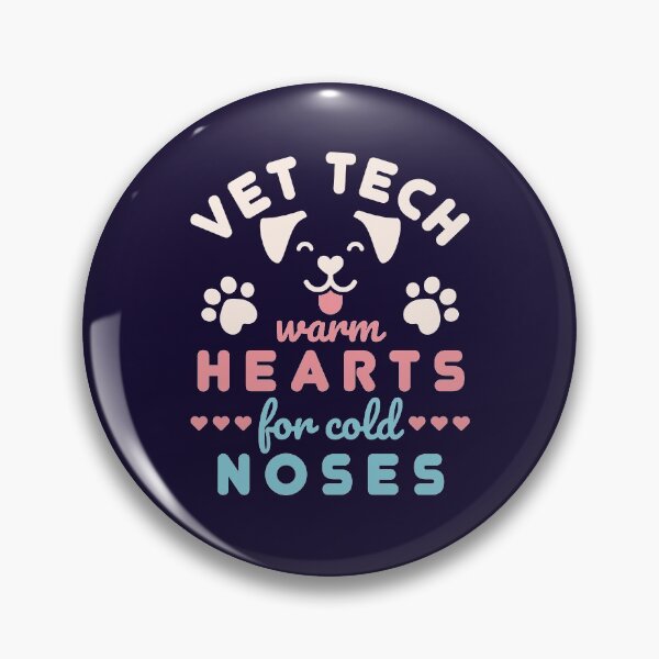 Item preview, Vet Tech Warm Hearts for Cold Noses designed and sold by jaygo.