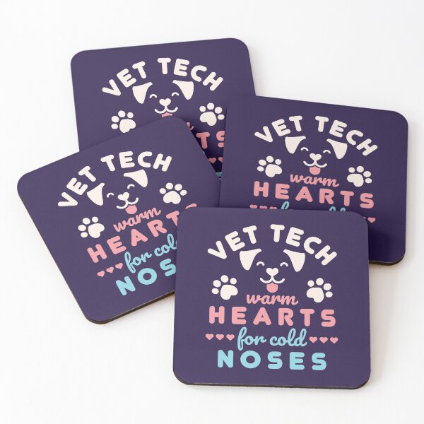 Item preview, Vet Tech Warm Hearts for Cold Noses designed and sold by jaygo.