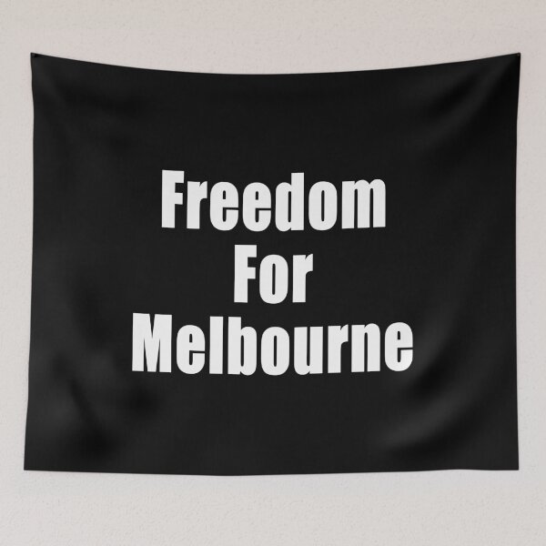 Item preview, Freedom For Melbourne Anti Segregation Patriotic Vaccine Mandate designed and sold by Jason Gilbert.