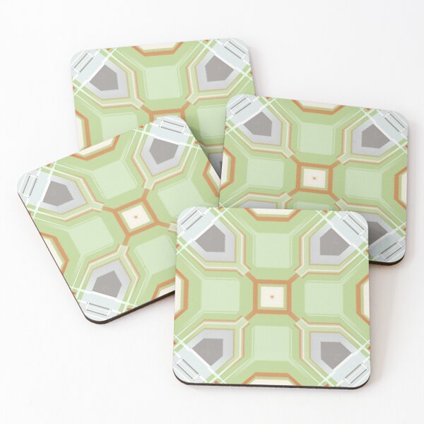 Item preview, Rock Salt Glitch Modern Digital Art Pattern 6 Artist Jenny Meehan  designed and sold by Jenny Meehan Art Prints and Patterns  .