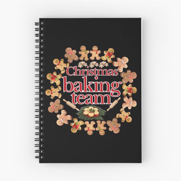 Item preview, Christmas baking team | gingerbread man cookie baker designed and sold by TheSeasonalYard.