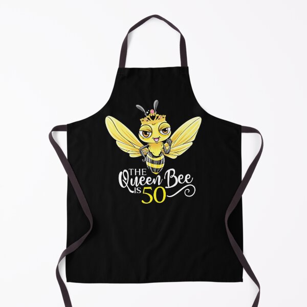 Item preview, The Queen Bee Is 50 - 50th Birthday designed and sold by Meliafroggy.