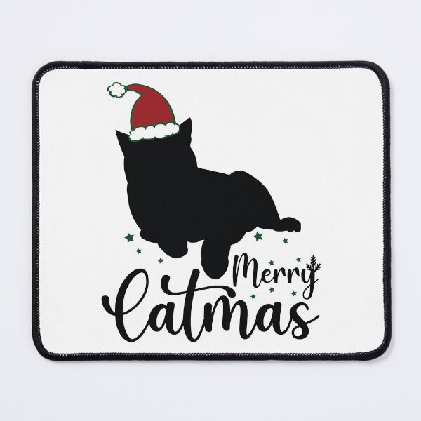 Item preview, catmas silhouette-merry catmas  designed and sold by Hartics.