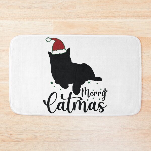 Item preview, catmas silhouette-merry catmas  designed and sold by Hartics.