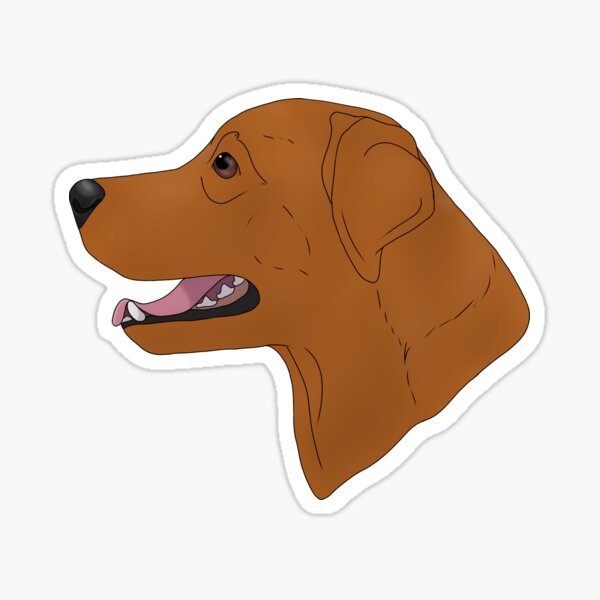 Item preview, Labador Retriever - Fox red designed and sold by Cynthiaetal.