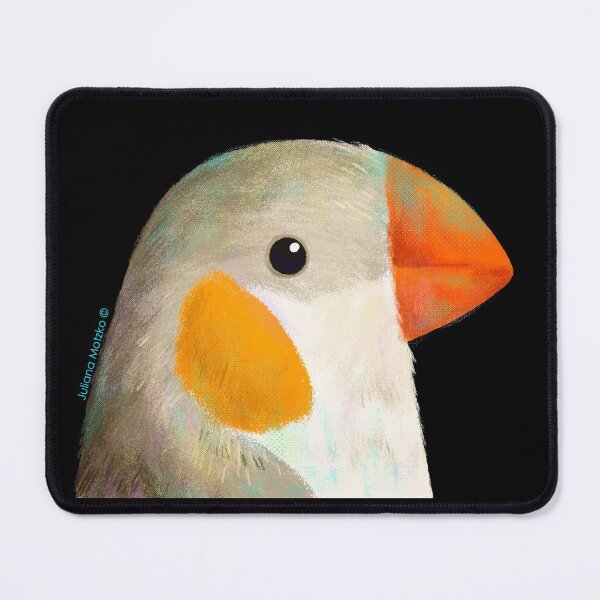Item preview, Penguin Zebra Finch Bird designed and sold by julianamotzko.