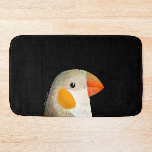 Item preview, Penguin Zebra Finch Bird designed and sold by julianamotzko.
