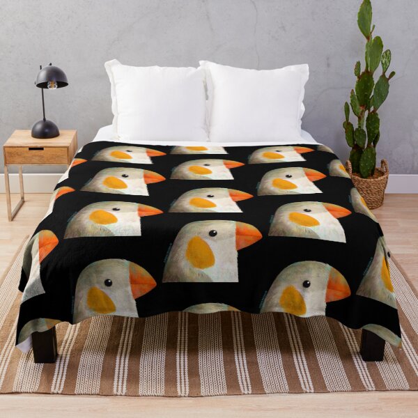 Item preview, Penguin Zebra Finch Bird designed and sold by julianamotzko.