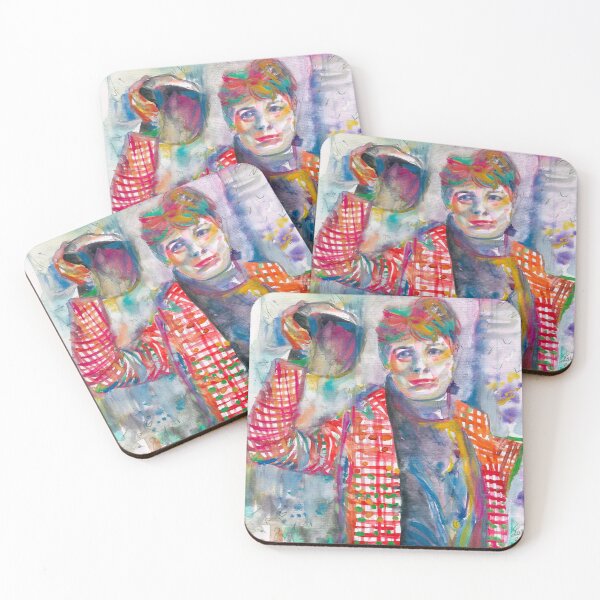 Item preview, NELLIE BLY watercolor portrait .2 designed and sold by lautir.