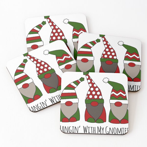 Item preview, Hangin With My Gnomies - Christmas Gnomes designed and sold by Concetta Kilmer.