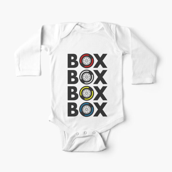 Box Box Box Box F1 Pneus Compound Design Body manches longues