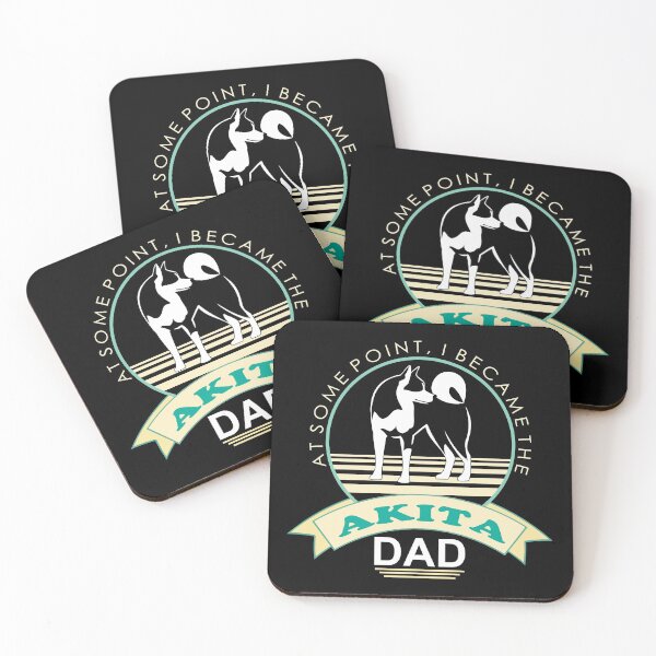 Item preview, Akita Dad | NickerStickers® on Redbubble designed and sold by NickerStickers.