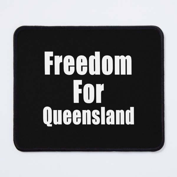 Item preview, Freedom For Queensland Anti Segregation Patriotic Vaccine Mandate designed and sold by Jason Gilbert.