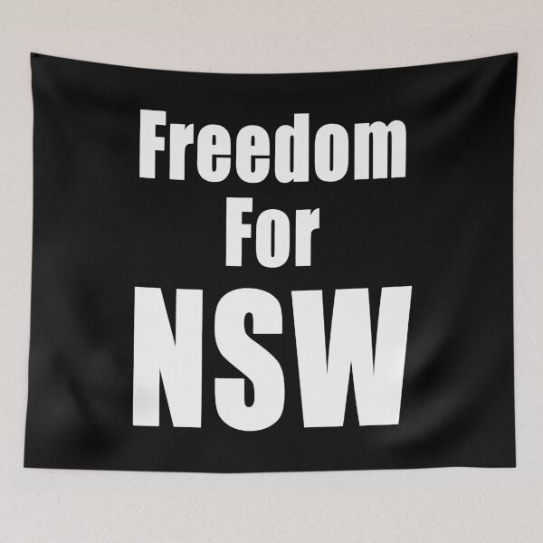 Item preview, Freedom For NSW Anti Segregation Patriotic Vaccine Mandate New South Wales designed and sold by Jason Gilbert.
