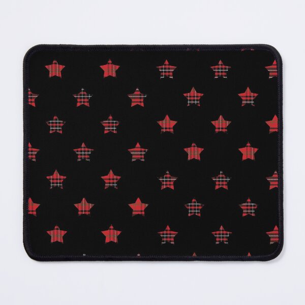 Item preview, Classic Red Tartan Plaid Stars Pattern designed and sold by SoccaTamam.