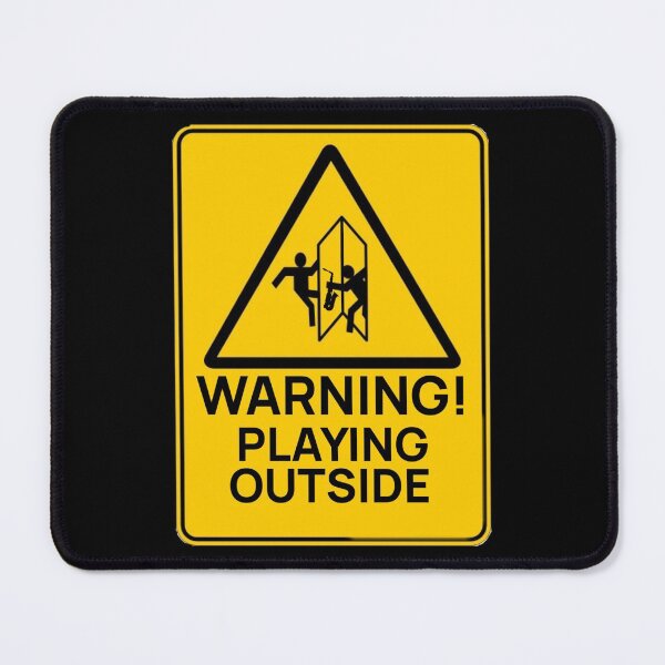 Item preview, Outside Warning designed and sold by Corry Bros Jazz Stuff Shop.