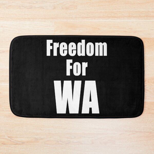 Item preview, Freedom For WA Anti Segregation Patriotic Vaccine Mandate, Western Australia Or Washington designed and sold by Jason Gilbert.