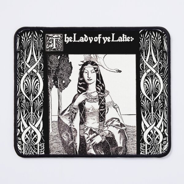 Item preview, ARTHURIAN LEGENDS,THE LADY OF THE LAKE In Black and White designed and sold by BulganLumini.