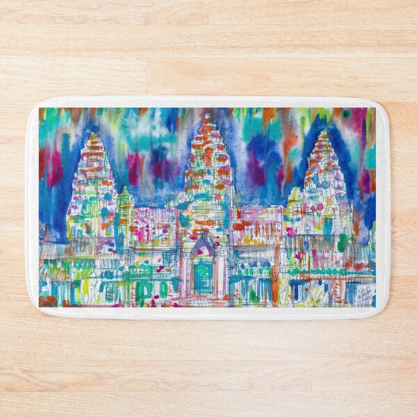 Item preview, ANGKOR WAT watercolor painting .1 designed and sold by lautir.