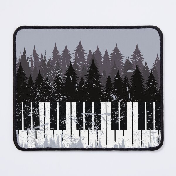 Item preview, Piano Forest Skyline for Piano Players and Piano Teachers designed and sold by TheArtOfCMYK.