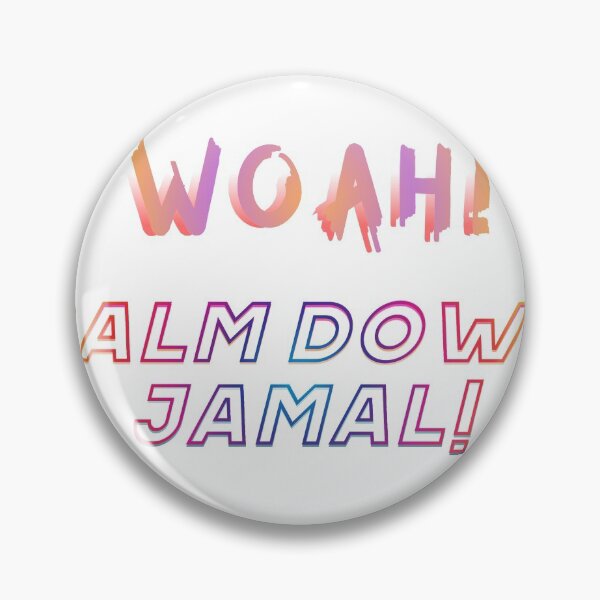 Item preview, Calm Down Jamal and Jamal Meme quotes stickers  designed and sold by letsaddtocart.
