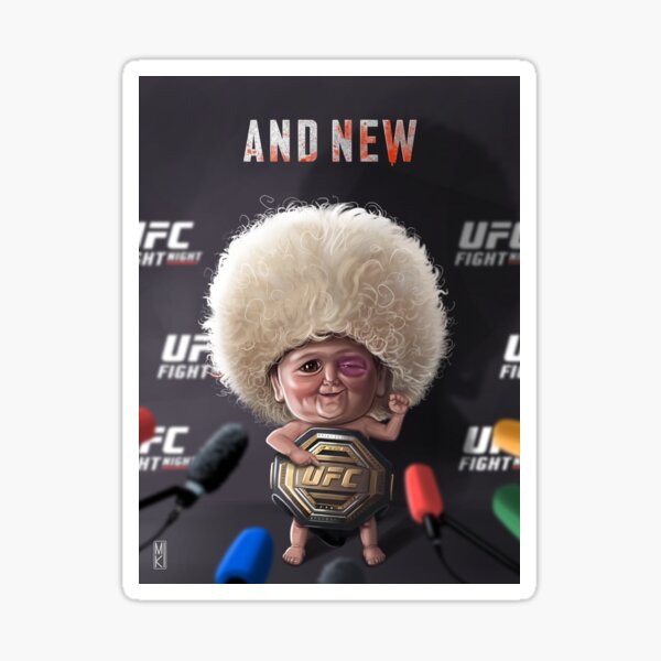 And New: Hasbullah Magomedov Sticker
