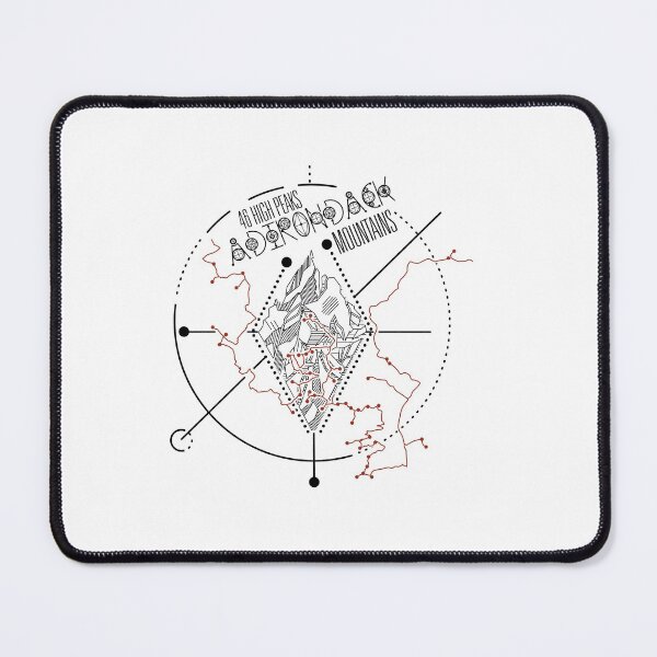 Item preview, Adirondack  46 High Peak Sacred Geo Compass designed and sold by beckhorn.
