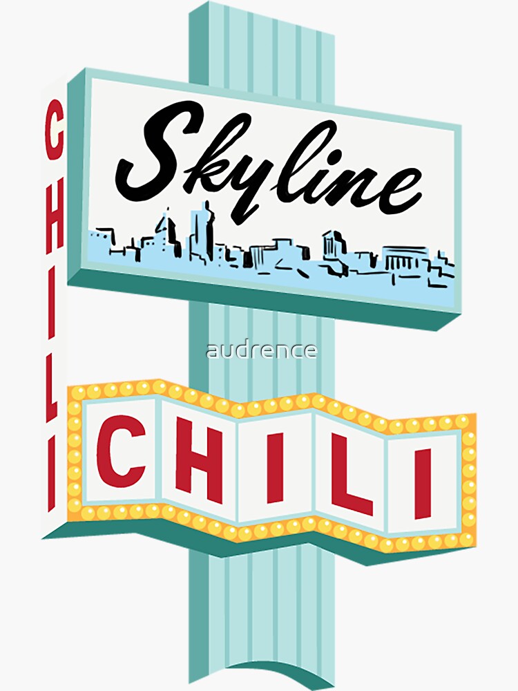 Signo de Cincinnati Skyline Chili Ludlow Ave de audrence