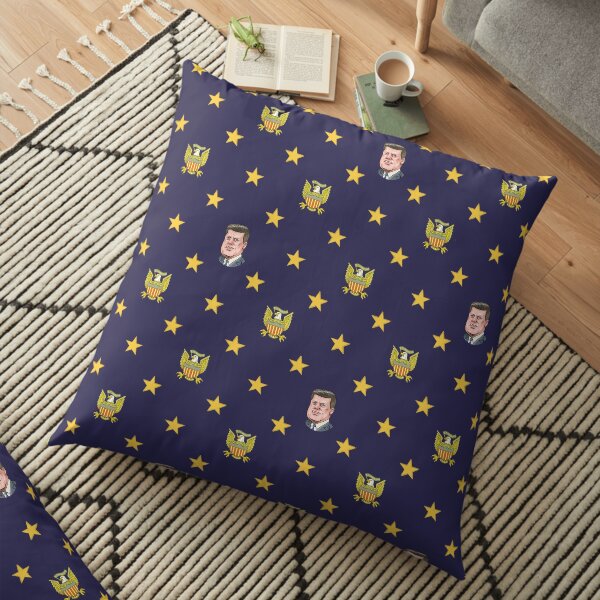 President John F. Kennedy Floor Pillow